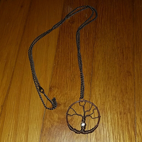 BEAUTIFUL Tree of life wire wrap necklace!!! - Picture 3 of 3